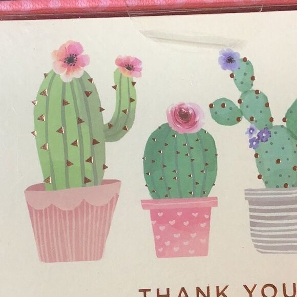 Pink Unicorn Pencil Case Cactus Card Bundle - Picture 3 of 8